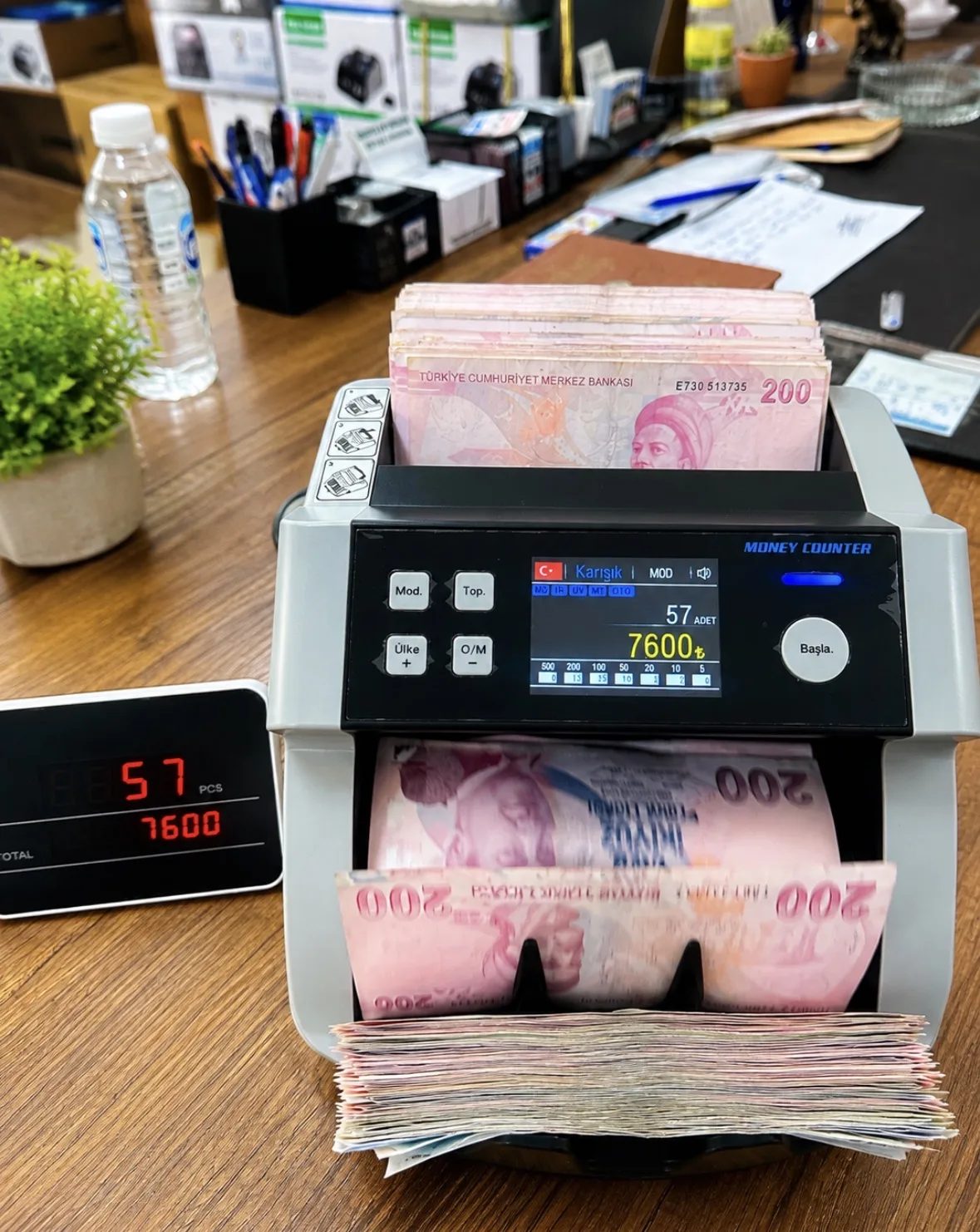 Money Counter TL KARIŞIK SAYIM